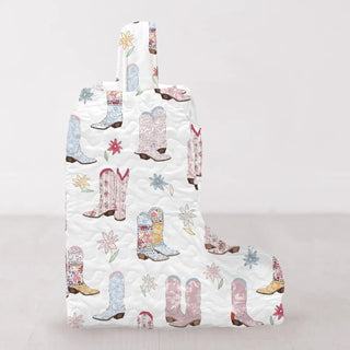 Quilted Boot Bag - Several designs available