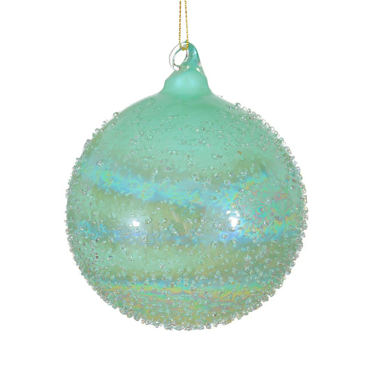 Jim Marvin Beaded Ball - Light Green