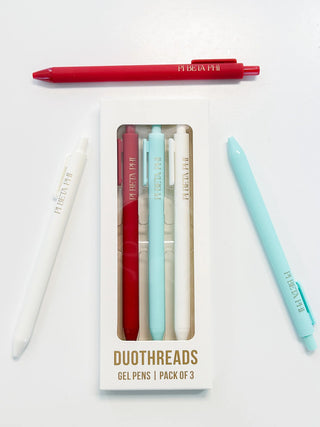 Lettered Luxe Sorority Pens - Set of 3