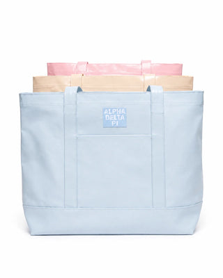 Sorority Coated Canvas Tote