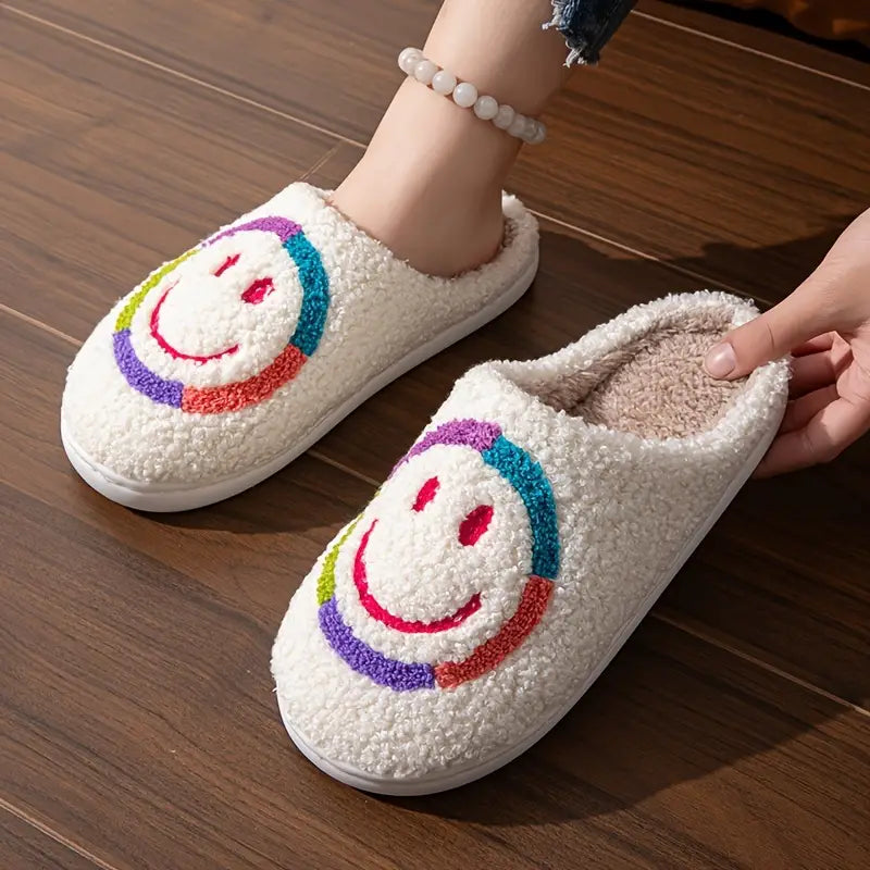 Smiley Face Slippers