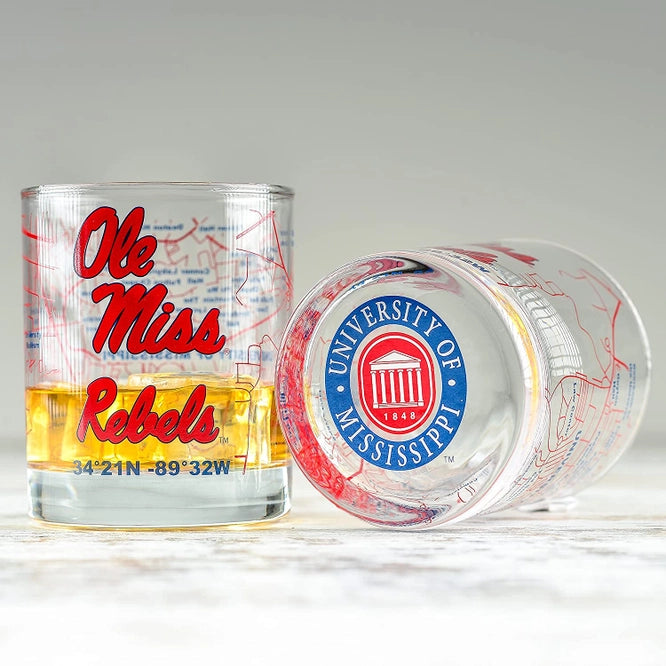 Whiskey Glass Set (Multiple Schools Available)