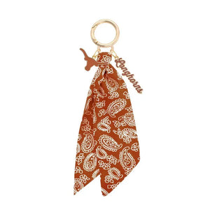 Texas Longhorns Bandana Bag Charm