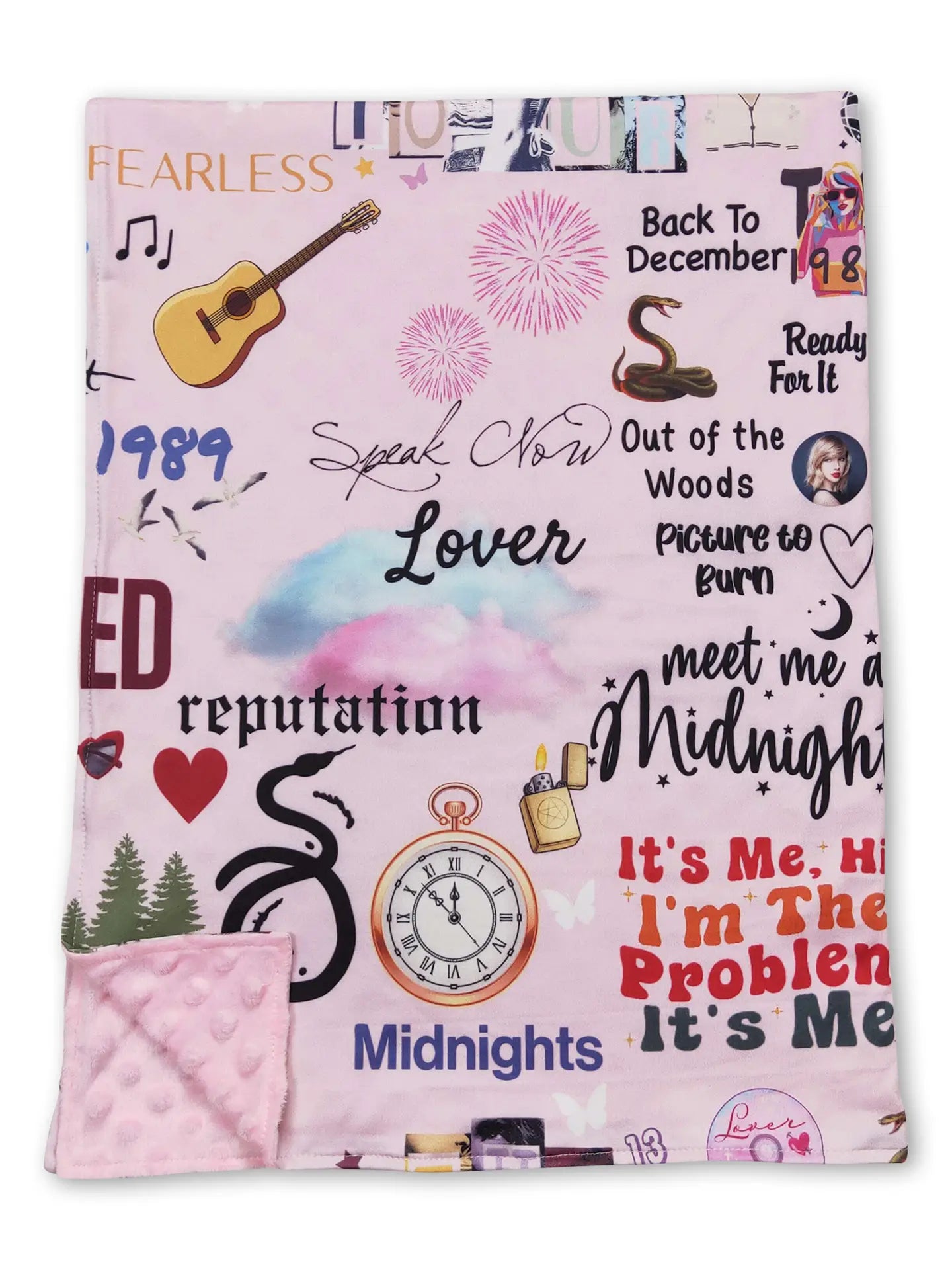 Guitar Singer Kids Blankets