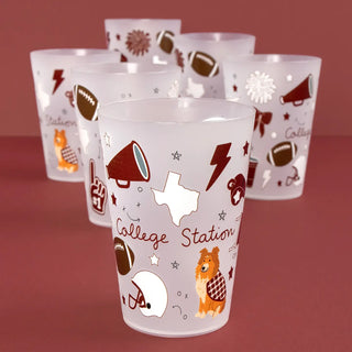 College Station Game Day Stadium Cups