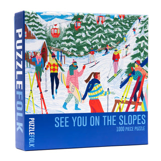 See You On the Slopes Ski Puzzle