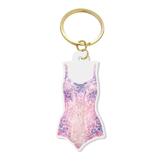 Acrylic Taylor Swift Lover Bodysuit Keychain