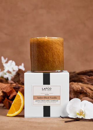LAFCO Amber Black Vanilla Signature Candle