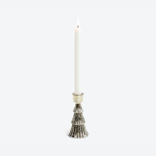 a candle with a lit candle