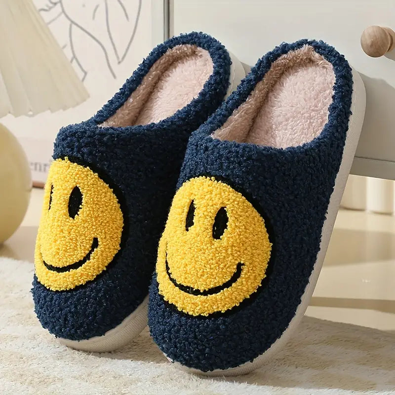 Smiley Face Slippers