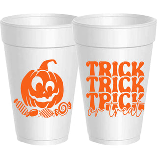 Trick or Treat Styrofoam Cups