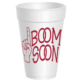 OU Boom Soon Styrofoam Cups