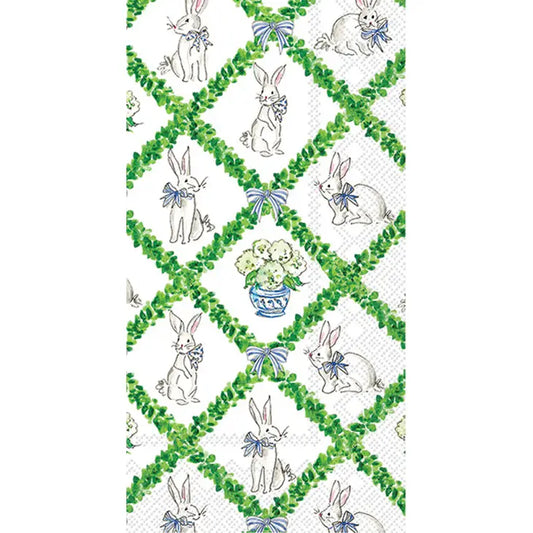 Paper Guest Towel Pack of 16 Easter Bunnies