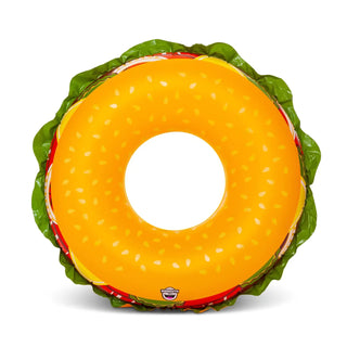 Giant Cheeseburger Pool Float