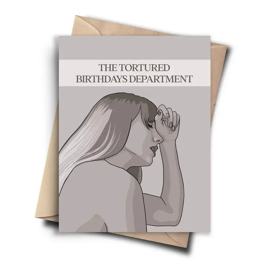 Tortured Birthdays Department - Taylor Swift Birthday Card