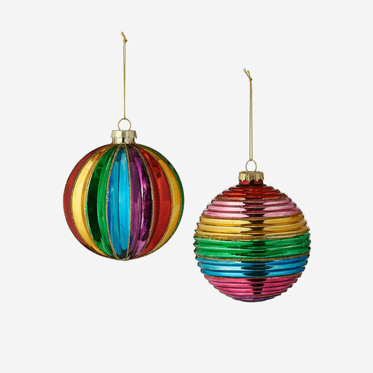 Rainbow Ball Ornament