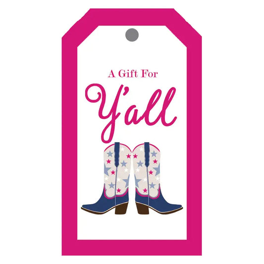 Cowboy Boots Gift Tags