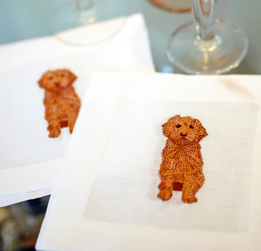 Cavapoo Cocktail Napkin