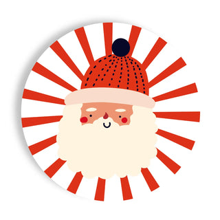 Santa Claus Paper Plates