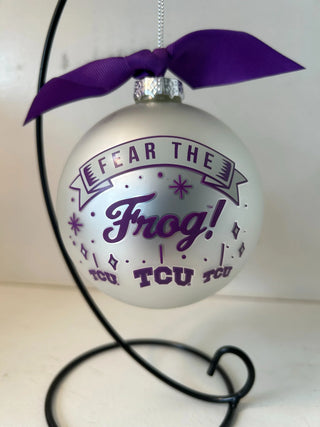 University Mascot Glass Ball