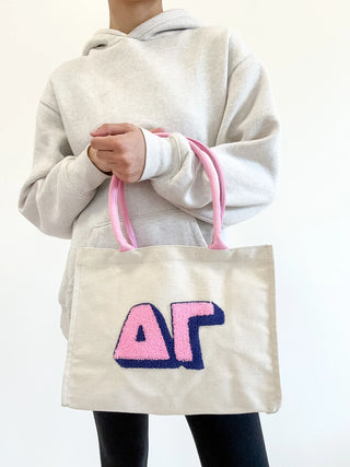 Sorority Chenille Gift Tote