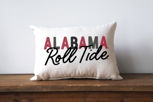 Alabama Collegiate Tones Pillow