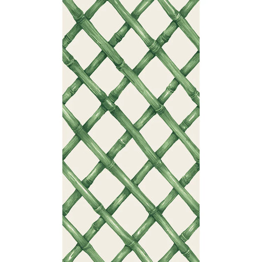 Green Lattice Guest Napkins