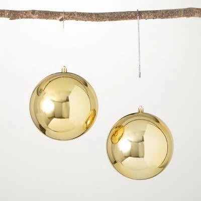 SHATTERPROOF GOLD ORNAMENT