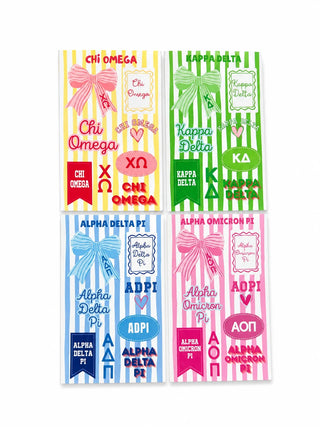 Sorority Vinyl Sticker Sheet