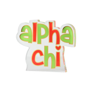 Sorority Acrylic Shelf Sitter