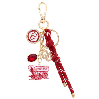 Oklahoma Sooners Cluster Bag Charm