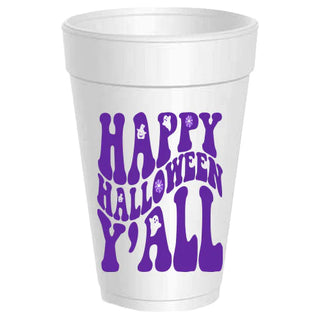 Happy Halloween Yall Groovy