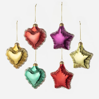 Heart / Star Balloon Ornament