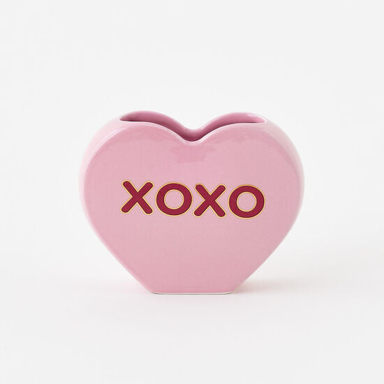 XOXO Heart Vase