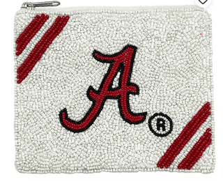 Alabama Beaded Coin Pouch