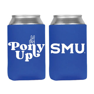SMU Blue Koozie
