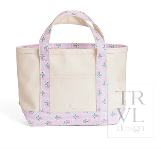 TRVL - Mini Coated Canvas Tote