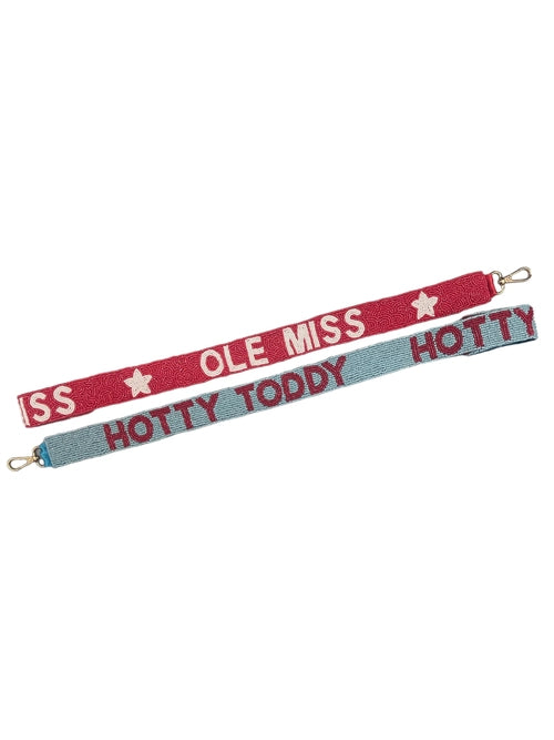 Hotty Toddy Beaded Purse Strap