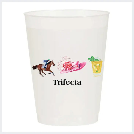 Trifecta Kentucky Derby Frosted Cups - Derby