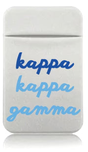Sorority Script Cell Phone Wallet