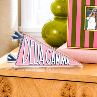 Sorority Acrylic Pennant Flag Shelfie