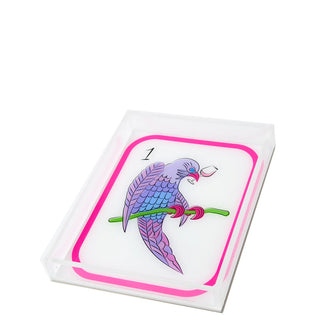 TRAY - MAHJONG BIRDIE BAM