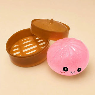 Surprise Steamed Bao Bun Dumpling Squeeze Squishy Stress Relief Toy