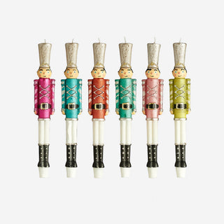 Soldier Nutcracker Taper Candle