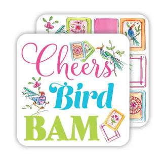 Cheers Bird Bam Square Coaster