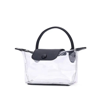 Color Contrast Clear Stadium Bag