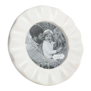 Ruffled Marble Frame