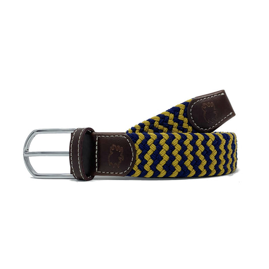 The South Bend Two Toned Woven Stretch Belt