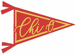 Sorority Pennant Decal