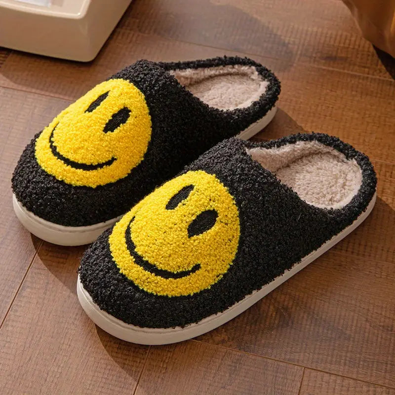 Smiley Face Slippers